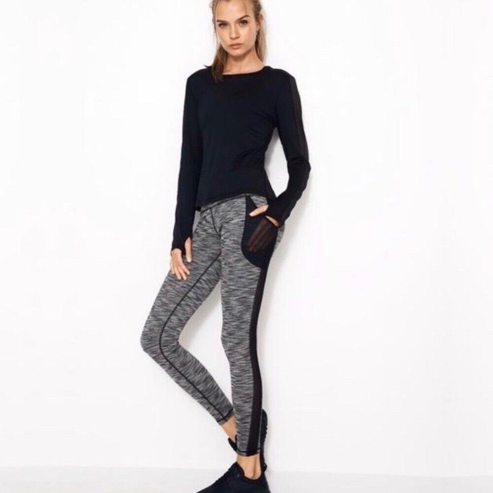 Victoria's Secret Knockout Sports Tights Leggings Sz Small Long